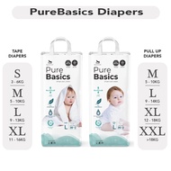 Applecrumby Pure Basics Tape Diapers