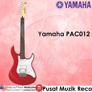 Yamaha PAC012 HSS Pacifica Electric Guitar with Tremolo Metallic Red Gitar Elektrik Yamaha