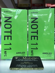 INFINIX NOTE 11 NFC RAM 6GB 128GB - CELESTIAL SNOW - AMOLED HELIO G88