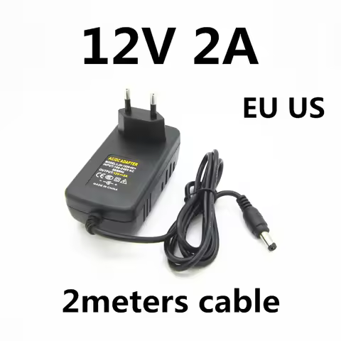 2M 6.5ft Cable 12V Power Supply Adapter Charger for Yamaha PA-32 PA-3C AD-5C PA-130B PA-150 PA-150A 