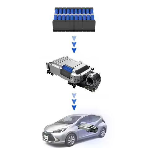 Yaste Hybrid Vehicle Battery Ni-MH 6Ah 144V Hybrid Car Battery Replacement for Tota Aqua/Prius C 201