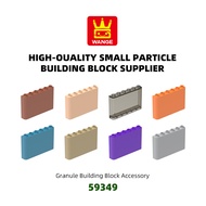 Wange 25Pcs 59349 1x6x5 Window Glass Building Blocks, MOC House Wall, Compatible with Brick, Childre