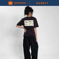 Genuine Embroidered Black Evisu T-shirt | The Rabbit