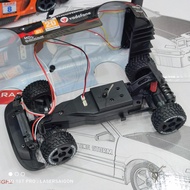 Siêu Xe điều khiển Drift Mecedes AMG GT3 1/24 KANTOM có gyro servo xe drift tốc độ cao xe oto điều k