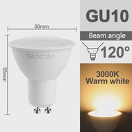 50Pcs LED Bulbs GU10 Spotlight No Flicker 5W-9W AC220V 120V Ideal for Replacement of 50W Halogen Lam