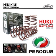 Perodua Axia Alza Bezza Myvi Viva Kelisa Kenari Kancil Aruz HUKU Lowered Sport Spring
