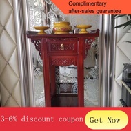 XY7 Free Shipping Altar Buddha Shrine Household Altar Chinese Altar Incense Burner Table Economical Small Buddha Table B