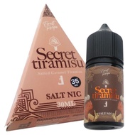 CAT Secret Saltnic V3 35mg 30ml Salted Caramel Tiramisu Salt Nic Pods Pod