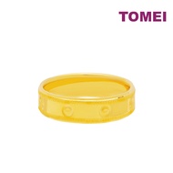 TOMEI Lucid Fit Ring Yellow Gold 916