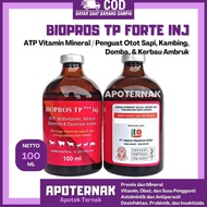 Tersedia Biopros Tp Forte 100Ml | Atp Vitamin Mineral Penguat Otot Hewan Ambruk