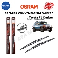 Genuine Osram Premier Conventional U Hook Wiper Set for Toyota FJ Cruiser GSJ15 (Year 2011-2016) (16