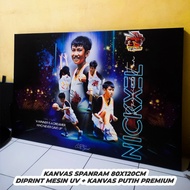 80x120cm stretch canvas print A0 size