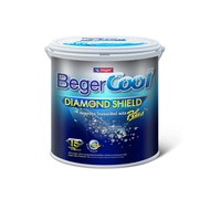 BegerCool DiamondShield + เฉดสี 8260 ขนาด 9 ลิตร ชนิดกึ่งเงา เกรด 15 ปี ปกป้องบ้านสูงสุด ยาวนาน เช็ด