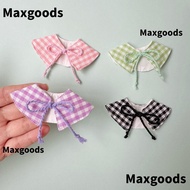 MAXGOODS Doll Clothes, Checkered Cotton Stuffed Doll Checkered Cloak,  10~15cm|Outfit 15cm Cotton Do