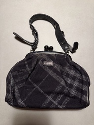 Burberry Blue Label 格紋手提包