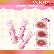 COLORKEY  Lipstick Lip mud 【Dot Pattern Cat 】 Matte Lipstick Velvet lipstick Lipstick water proof lo