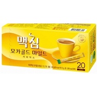 ☕ Maxim Mocha Gold Mild Coffee Mix – Korean Instant Coffee 20