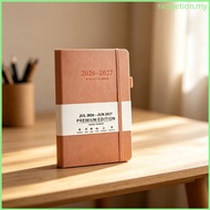 RAN Professional 2026-2027 Day Planner PU Academic Planner 384 Pages for Scheduling