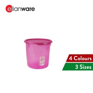 ELIANWARE E-2582 Airtight Multipurpose Round Container Bekas Keropok 6L