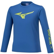 < Deli > (32JAB94123) MIZUNO Children Sports Casual Long-Sleeved Top
