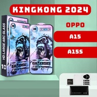 Oppo A15, A15S kingkong blue tempered glass | Oppo screen protector | VICA