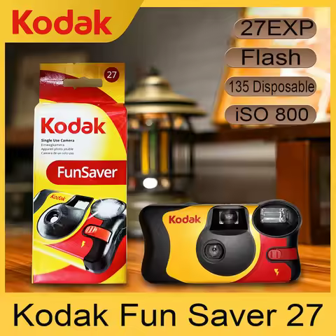 Kodak Fun Saver 27Exp Kodak Point and Shoot Camera ISO 800 Kodak Disposable Film Camera Kodak Film C