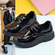 Children's Leather Shoes Korean Version New Style British Style Boys Spring Autumn Students Middle B