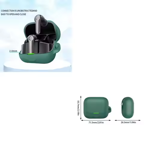 All Around Protective Case For EarFun AirPro 4+ Earbuds Soft Silicone Ensuring Secure Hold And Resis