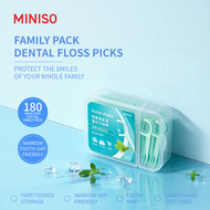 180 pcs dental floss picks pemetik benang gigi Peppermint dental floss ็็บฟๆฃ