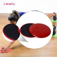[Lohobby] 2 Pieces Core Sliders Exercise Gliding Discs Fitness Sliders Ab Pads Sliding Discs Lightwe