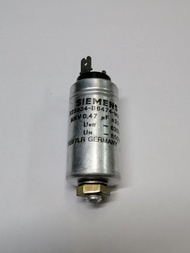 Capacitor ยี่ห้อ SIEMENS ค่า MKV 0.47 uF -+ 20% 630V (GERMANY) รุ่น B25834-B6474-M001 คาปาซิเตอร์ 0.