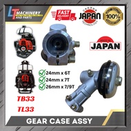 Gear case Mesin Rumput Kepala Gear Mitsubishi TB33 TB43 TL33 TU33 Ogawa BG430 BG330 Brush Cutter Hus