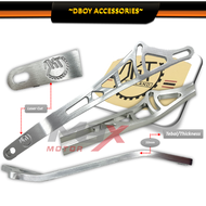 Y15ZR Y15 V1 V2 /LC135 3IN1 DKT / NLK NOO CNC ADJUSTABLE exhaust ekzos bracket(10mm terbal)