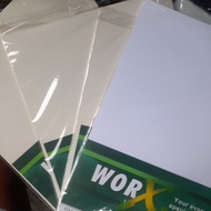 WORX Specialty Paper 200gsm white &amp; cream (10 sheets per pack)