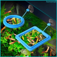 HO 2pcs Water Tanks Feeding Circles Square Aquariums Floating  Feeders Circle