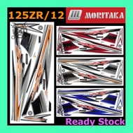 Y125ZR Model 12 Yamaha Sticker Body 125 ZR Stripe Moritaka Y125ZR/12 Strike Motor 125ZR Super Sport 