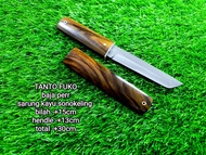 Tanto FUKO natural baja pisau Tanto mini outdoor pisau tracking hunting survival