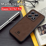 Xiaomi14T Pro 5G Leather Matte Casing For Xiaomi 14T 14 Pro Ultra 14TPro 14Ultra 14Pro Xiaomi14TPro 