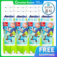 Jordan | แปรงสีฟันเด็กอายุ 6 ปีขึ้นไป นาโน ทูธเพสต์ ไฮ ฟลูออไรด์ 1000ppm ขั้นตอนที่ 2 90 กรัม แพ็ค 1