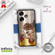 Softcase Glass Kaca INFINIX HOT 30, HOT 30i - Casing hp INFINIX HOT 30, HOT 30i [ S85 ]