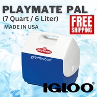 IGLOO Playmate Pal 7 Quart Cooler Box ( Original, 6 Liter Volume, extended ice retention )
