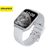AWEI Multifunction Workout Full Touch Screen Smartwatch H21 Silver Color