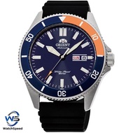 Orient RA-AA0916L RA-AA0916L19B Automatic Silicon Strap Blue Dial Mens Diving Watch