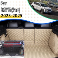 Leather Car Trunk Storage Pads Fit For BMW X1 U11 U12 2023 2024 2025 Anti dirty Pads Car Rear Trunk 