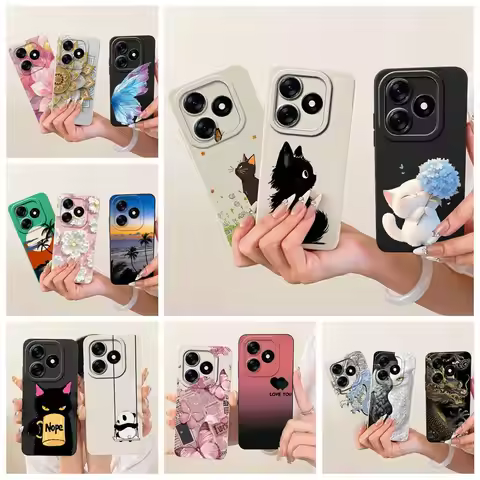 For Realme Note 50 Case Realme C51 C51s C53 Cute Cartoon New Candy Painted Phone Case For Realme C53