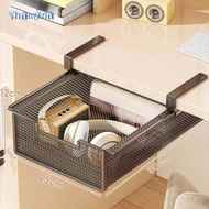 [Shamjina] Low Table Drawer Below The Shelf, Iron Slip Outside, Drawer Drawer Pendant for,