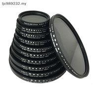 【NIMY】 Fader Variable ND Filter Adjustable ND2 To ND400 Neutral Density 40.5 43 46 49 52 55 58 62 67