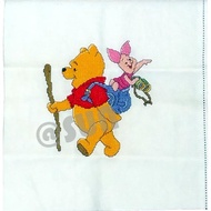 Kristik Jadi POOH Benang DMC Sulaman Hiasan Seni Strimin Cross Stitch