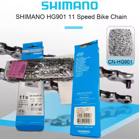 SHIMANO CN-HG901 11-Speed HG-X Chain Forged Alloy Structure Accurate Power Transmission Design