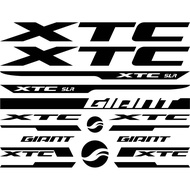 GIANT XTC SLR FRAME DECALS